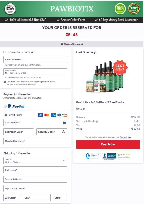 Pawbiotix_Secure_Checkout